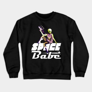 Space Babe Crewneck Sweatshirt